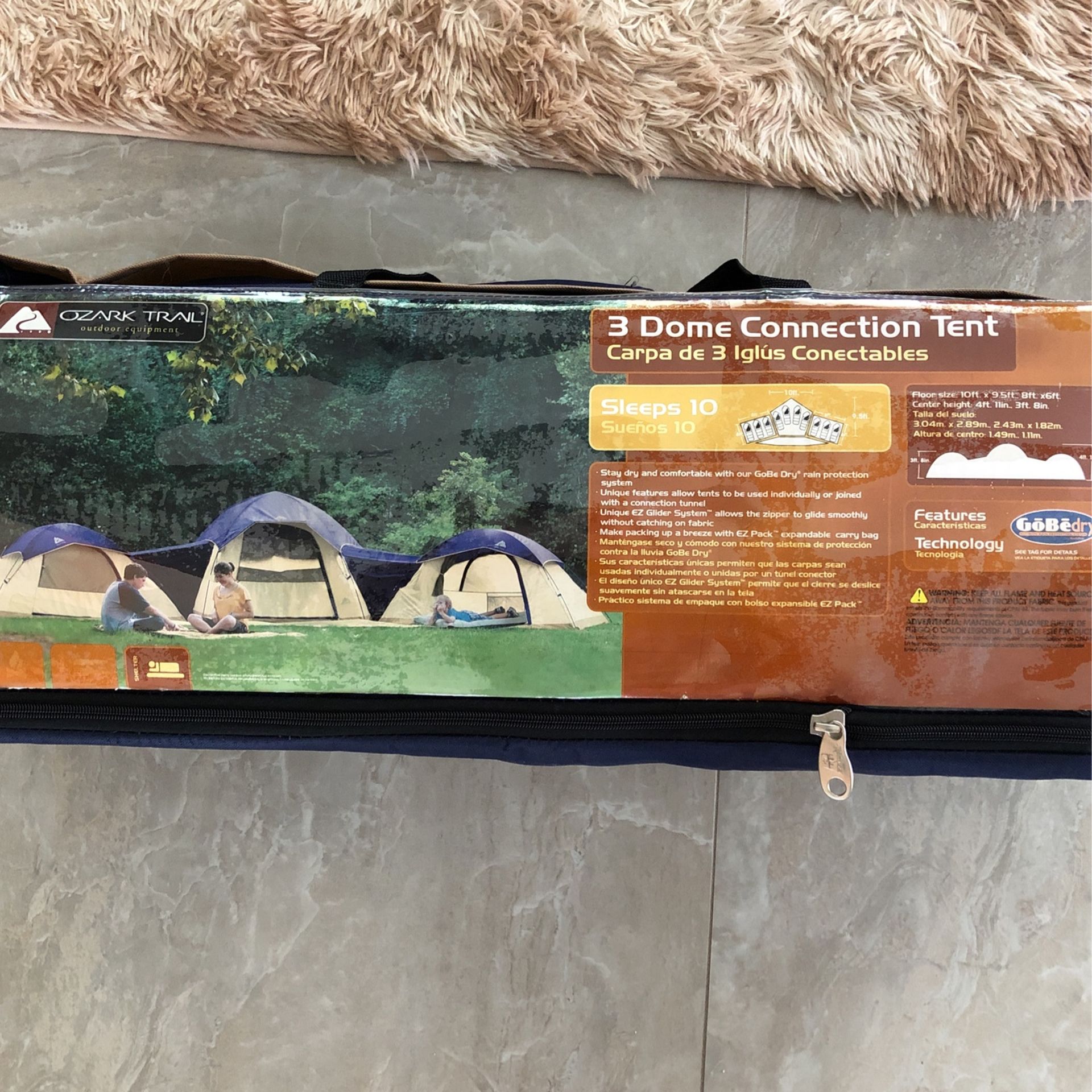 Ozark Trail Dome Connection Tent To Sleep For 10 People ,brand