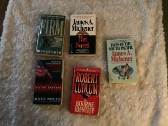 Lot Of 5 Paperback Books 