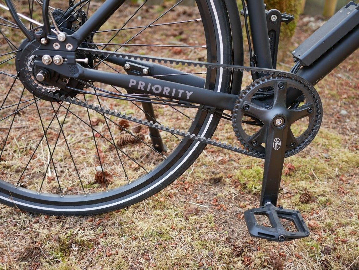 Custom Ebike, 500+ Watt, Gates Belt Drive & Internally Geared Hub (CVT