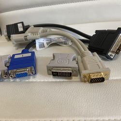 DVI 2 VGA / VGA 2 VGA split Cables