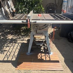 Rigid table Saw