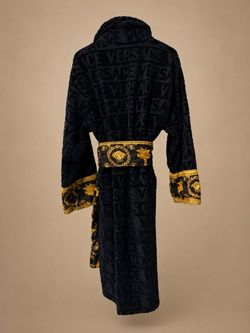 Versace Dark Blue Robe - XL