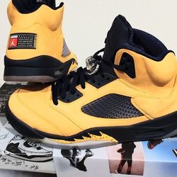 Air Jordan 5 Retro SP “Michigan” – Men’s Size 13 – Great Condition