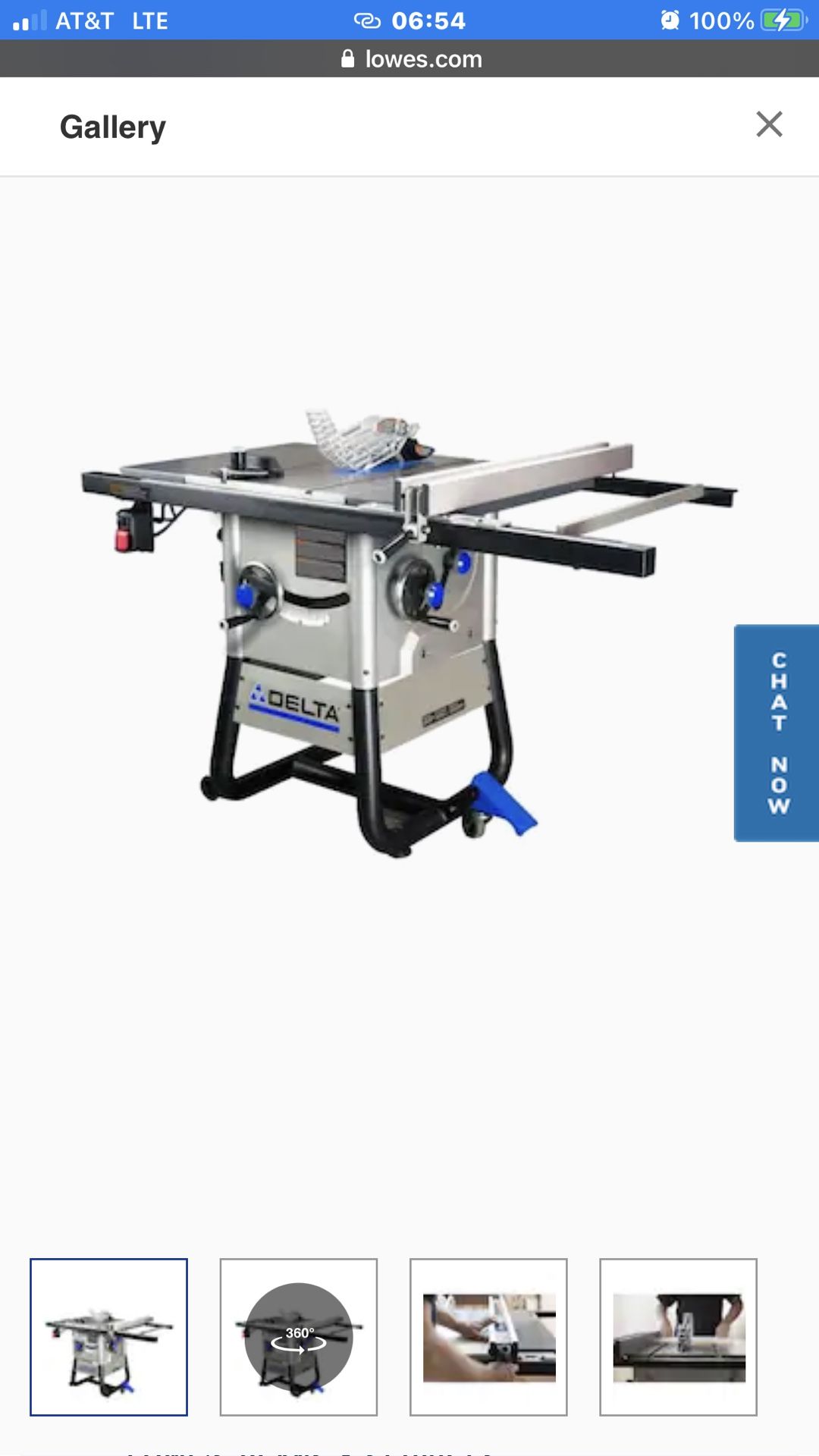Delta 36-725 Table Saw
