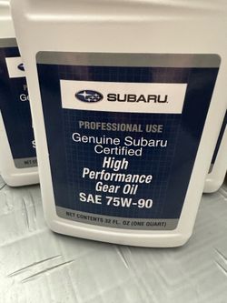 Subaru Gear Oil SAE 75W - 90