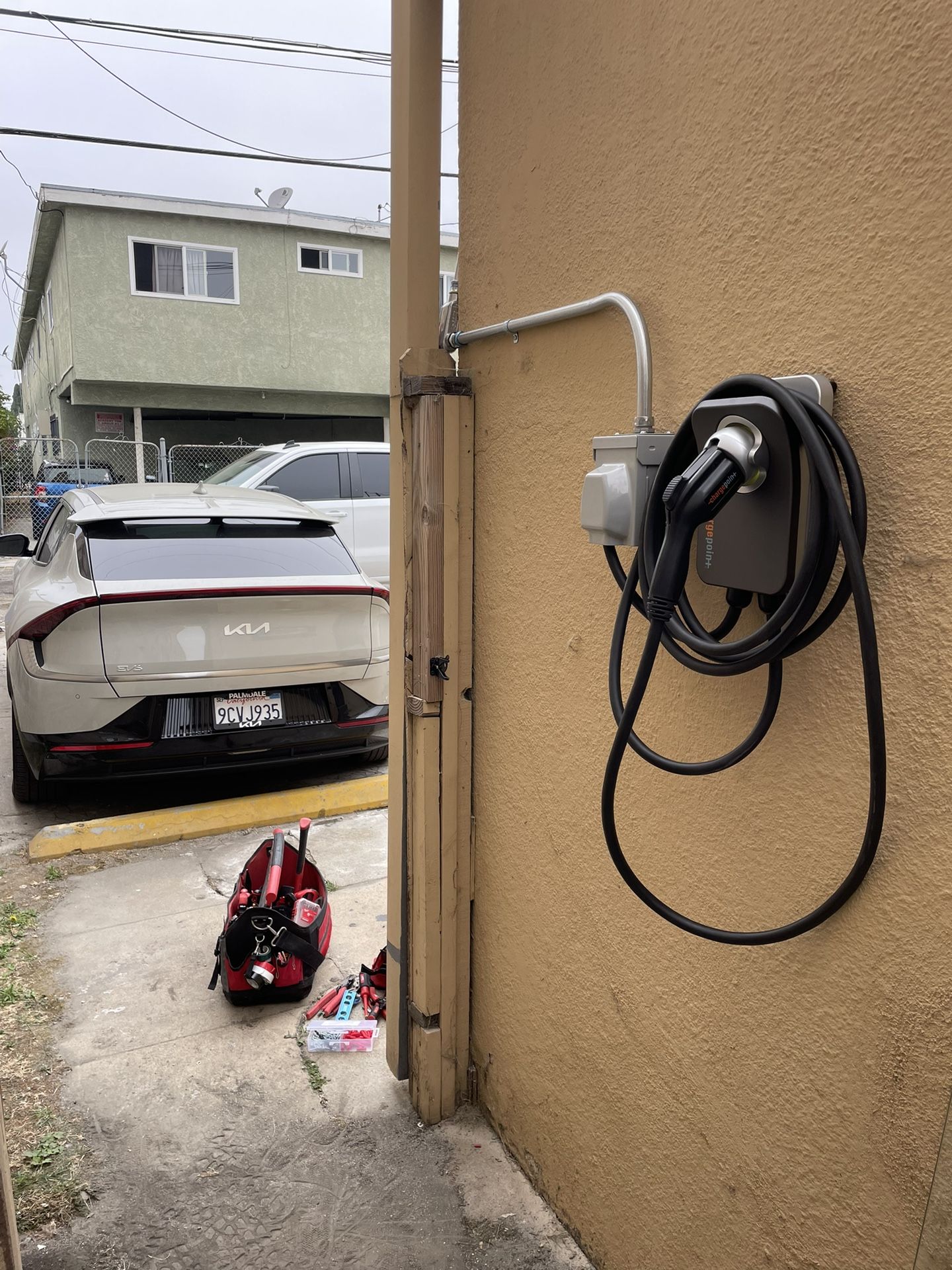 Tesla Wall Connector Car Charger Nema 1450 Outlet EV Charger