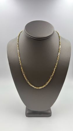 14KT YELLOW GOLD 20” MILANO LINK CHAIN 24.5GR
