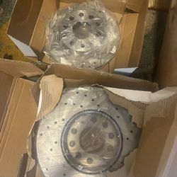 2 Front 2 Rear Rotors 