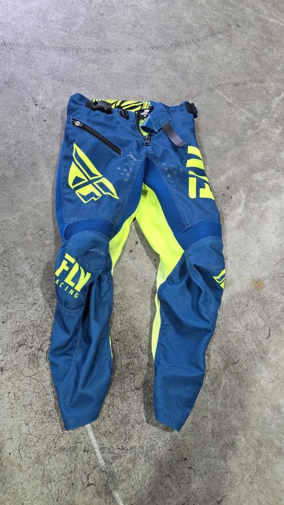 Fly Kinetic dirt bike/BMX pants **YOUTH**