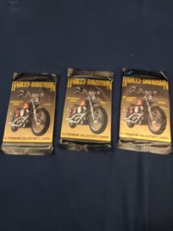 First edition Harley Davidson collector cards