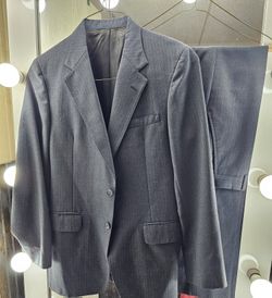 Saxony Hall Striped Suit