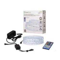 24 Ft Indoor/Outdoor Multicolor LED tape light kit – New  (unopened)