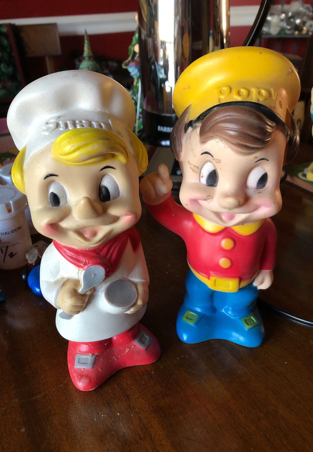Antique rubber dolls