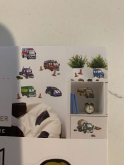 Children wall decal sticker decoration peel and stick reusable