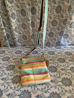Vintage Coach Hampton Small Crossbody Bag