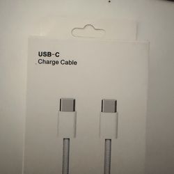 New USB-C cable