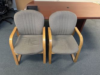 (2) Formal Office Chairs