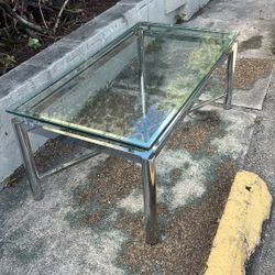 Coffee Table Chrom Modern Mid 