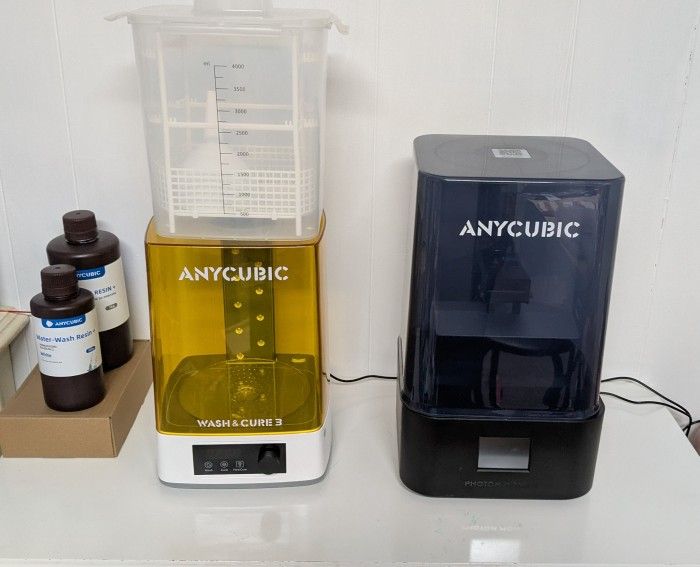 ANYCUBIC 3D Resin Printer with Wash & Cure Station