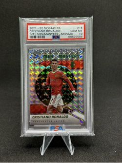 CRISTIANO RONALDO graded psa 10