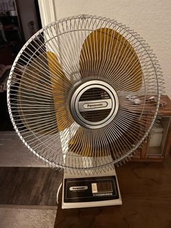 Vintage Panasonic Oscillating Fan