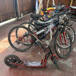 Bikes, Scooter And Bicycle Trailer