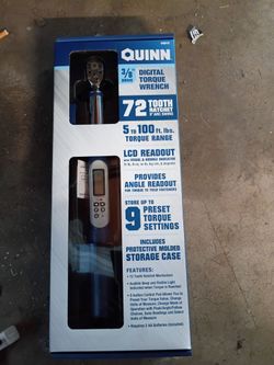 Digital torque wrench