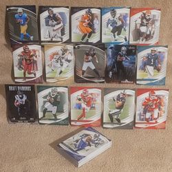 LOT of 2025 ABSOLUTE FOOTBALL OVER 45 NFL CARDS VETS ROOKIES RC BASE PARALLELS & INSERTS