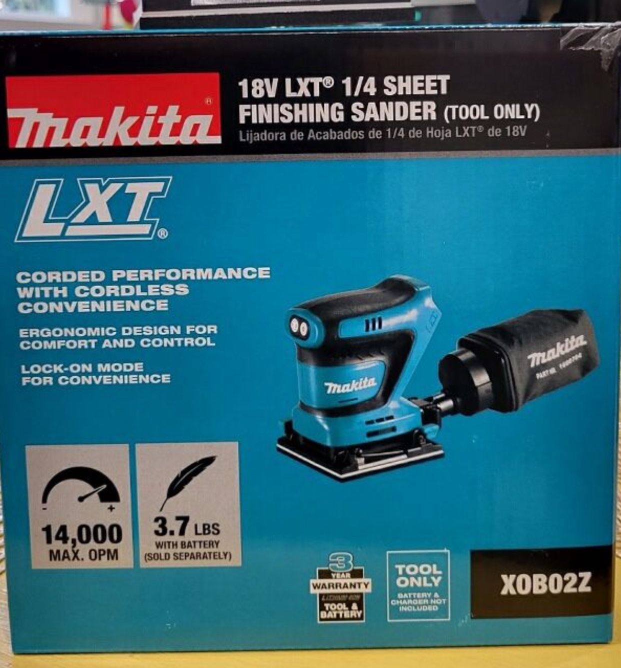 Makita New Sander 1/4”