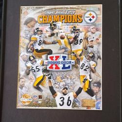 Pittsburgh Steelers•2006 Limited Edition Championship Plaque•#2608 of 5k Made•