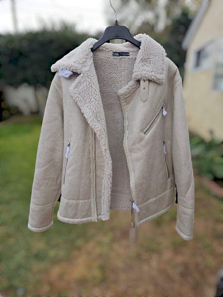 Men's Jacket Zara XI Sherpa Faux Suede Chammara