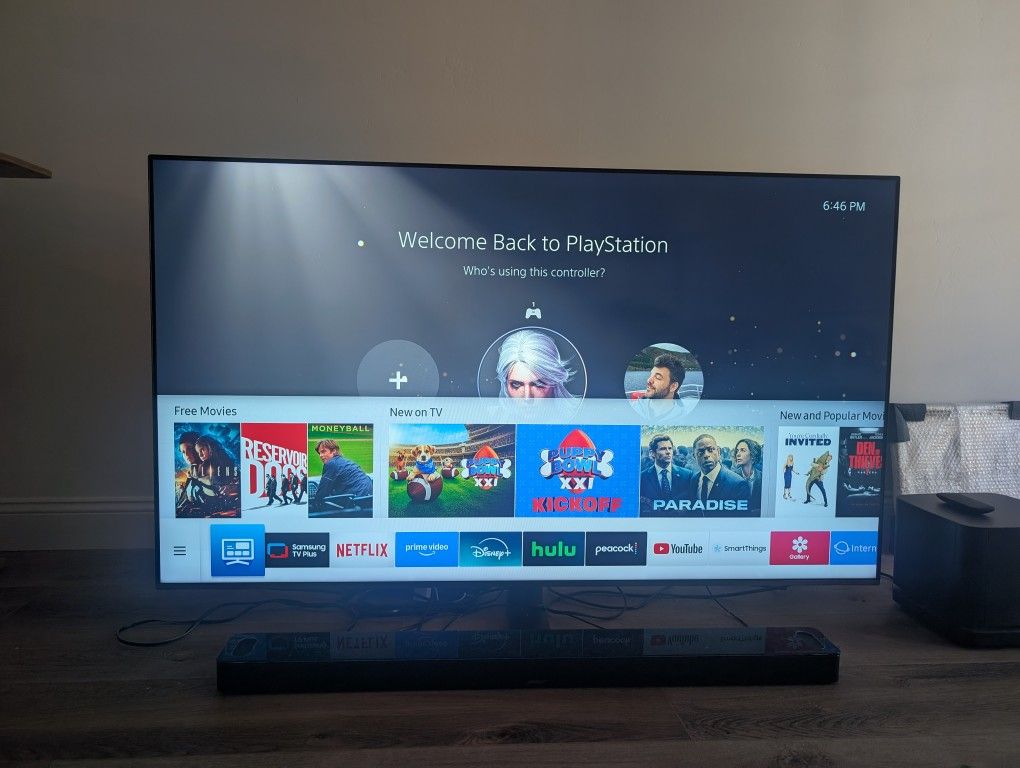 Samsung 65” UHD TV – 4K Smart TV w/ Remote & Box