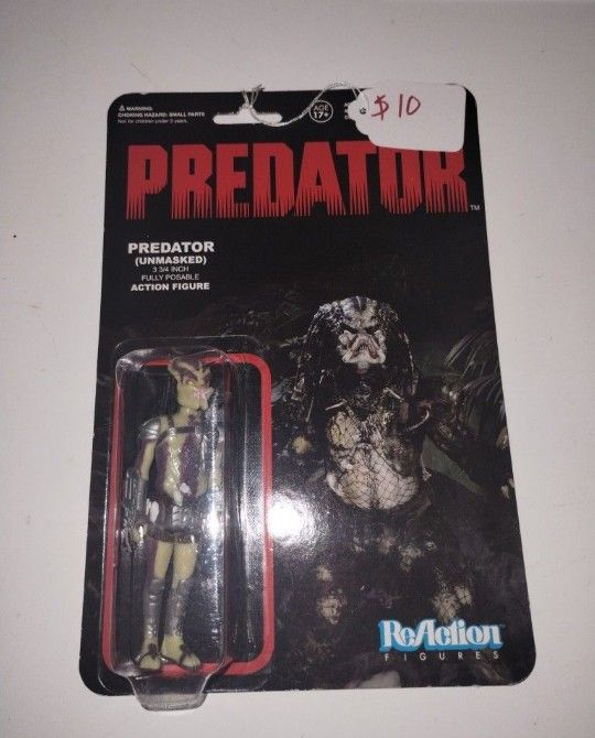 Predator Halloween Horror Reaction Figure