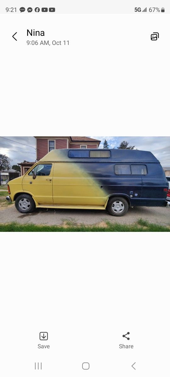 1987 Dodge Camper Van