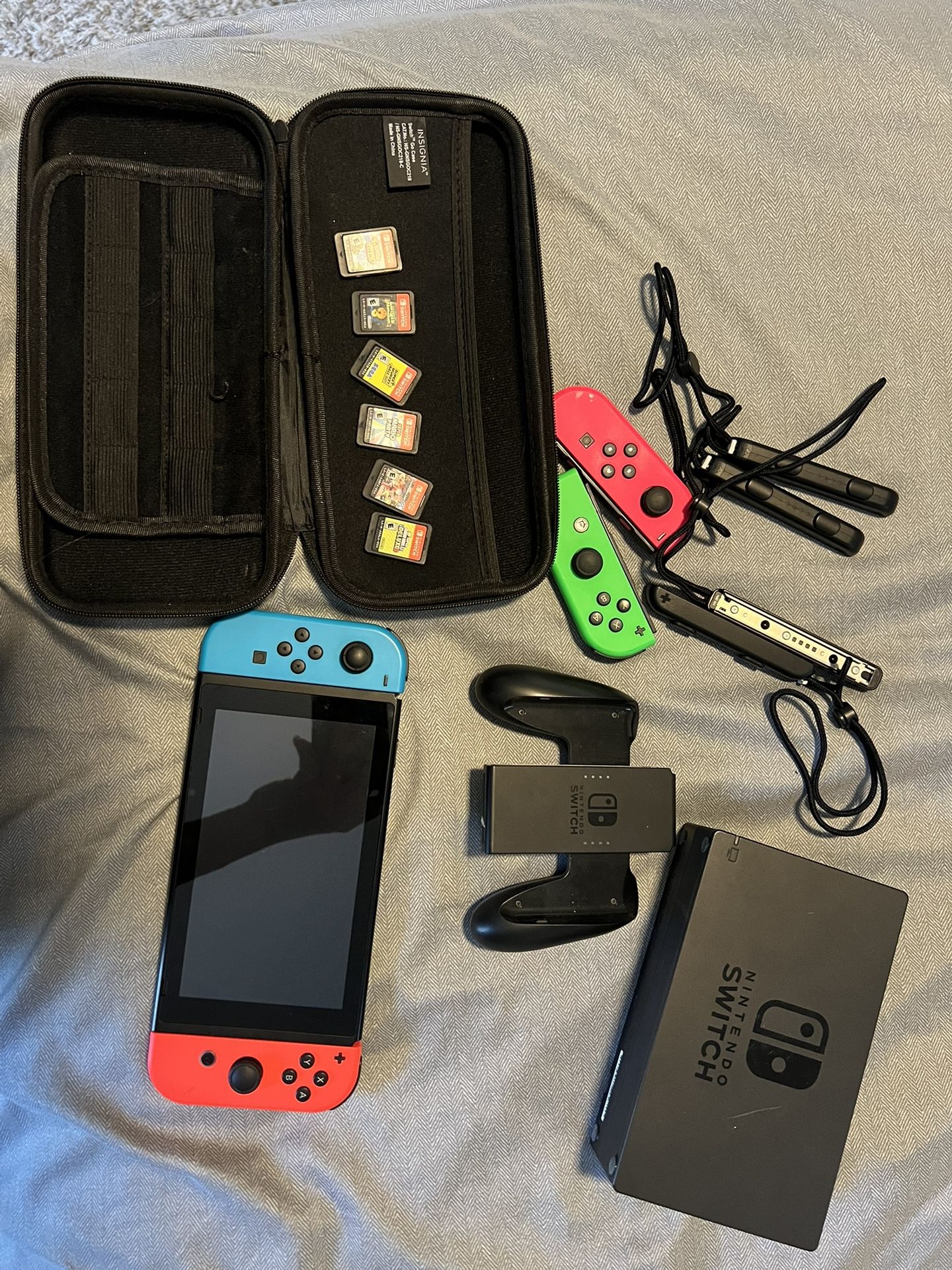Nintendo Switch w/Games & Accessories