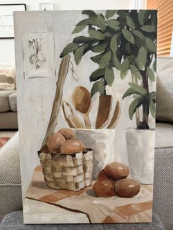 Eggs Baking Cooking Kitchen Canvas Farmhouse Cottage Sign