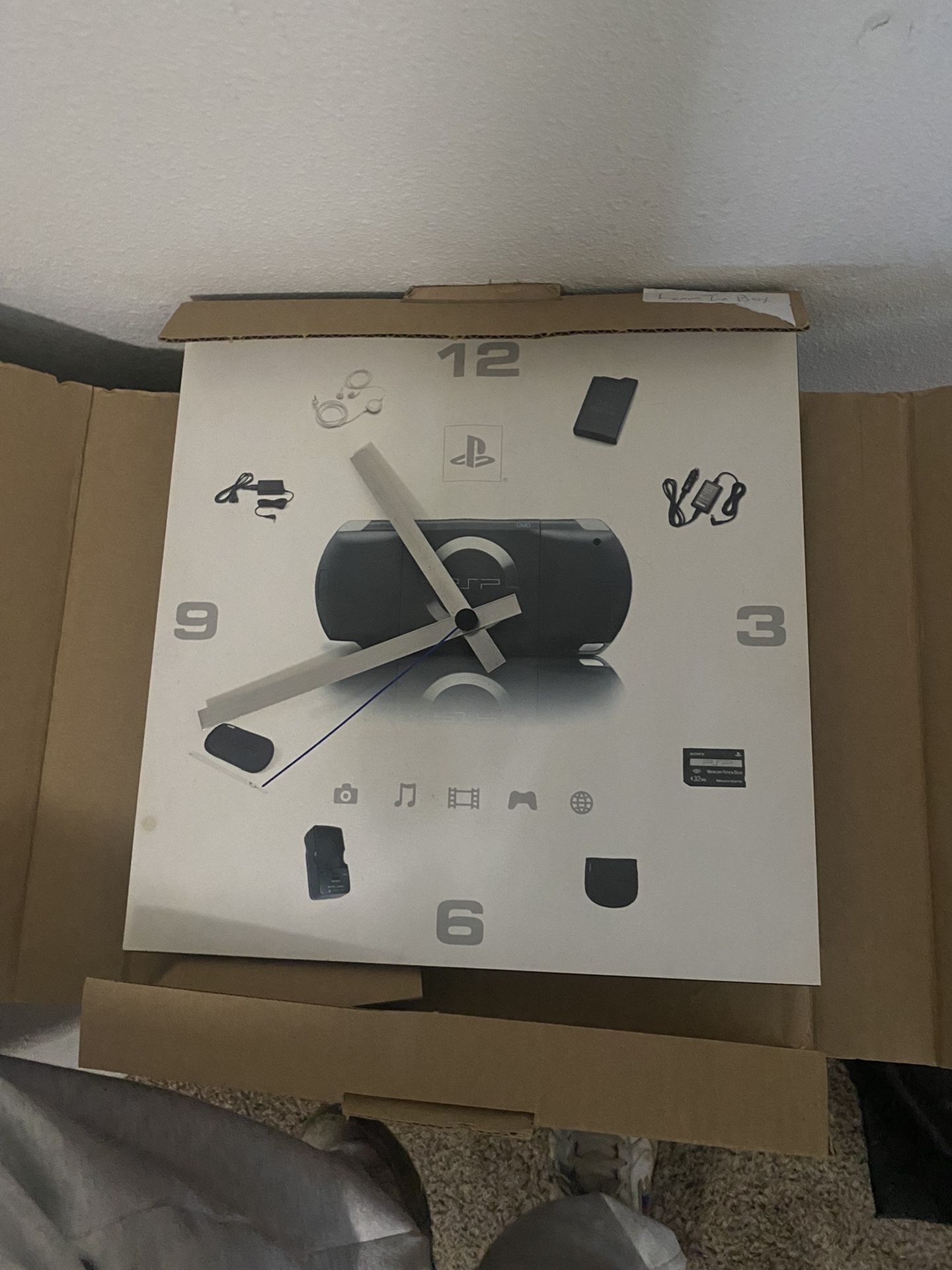 Rare PlayStation Clock Collectible 