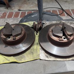 2007 BMW 525i Front Brakes Rotors And Pads + Rear Pads