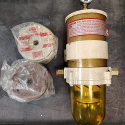 Racor 900FG OEM filter/water seperator w/spare filters