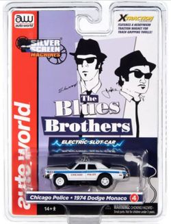 Blues Brothers Dodge Monaco Electric Slot Car 