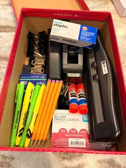 Back to school supplies