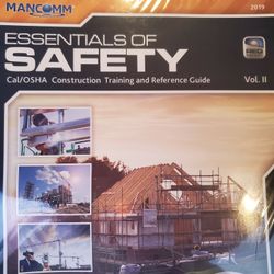 Cal/OSHA construction Training & Reference Guide VOL. 1 & 2 + Workbook