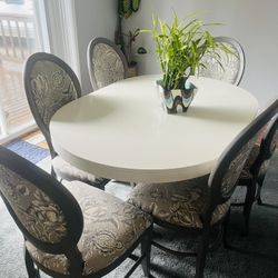 Chairs And Dining Table 