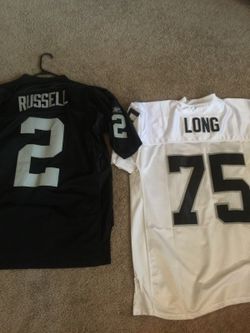 Raider jerseys
