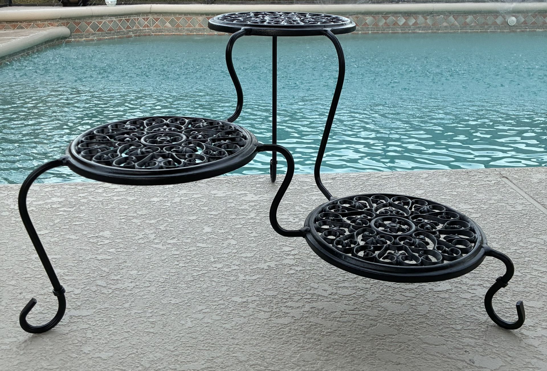 Wrought Iron Plant Stand
