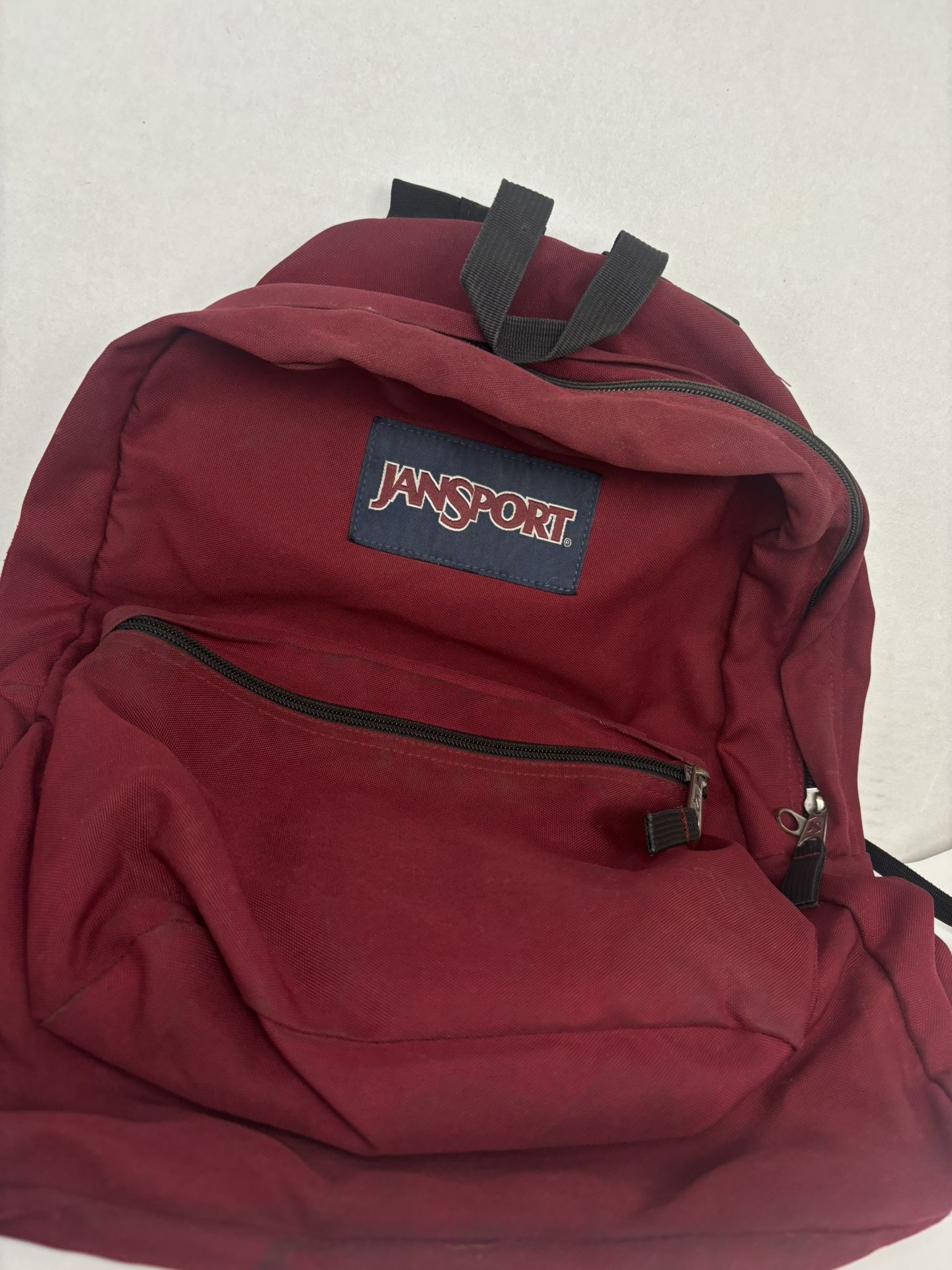 JanSport SuperBreak Backpack Burgundy 17" x 13" (JS00T501)