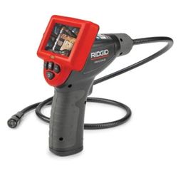Rigid CA-25 Micro Visual Inspection & Diagnostic Handheld Camera w/ 2.7 in. Color Display, 4 ft. Fixed Waterproof Camera Cable