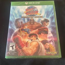🎮 Street Fighter 30th Anniversary Collection – Xbox One (New, Factory Sealed)  Brand new and unused copy of Street Fighter: 30th Anniversary Collecti
