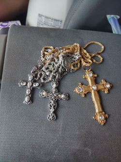 Sterling Silver cross with chain