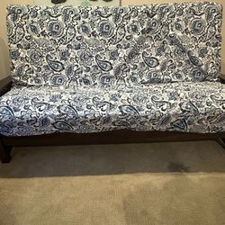 Excellent Condition Futon With Full-Size Mattress
